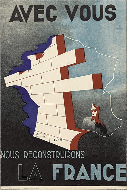 la Reconstruction de la France après la seconde guerre mondiale