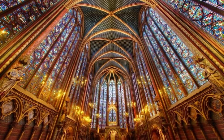La Sainte-Chapelle à Paris, héritage de Saint Louis